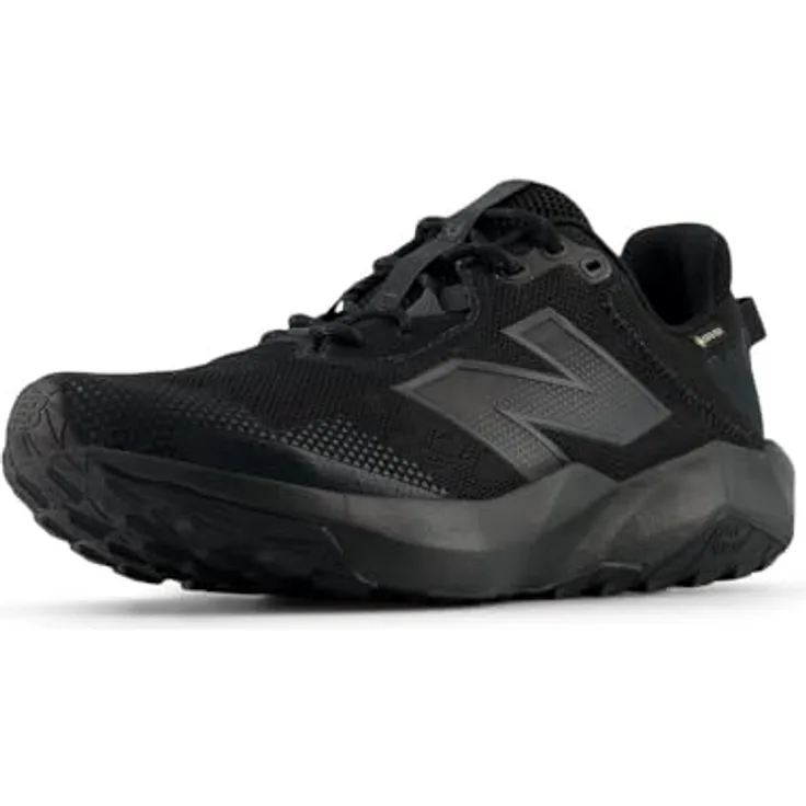 New Balance Nitrel GTX V6 Herren Laufschuh, wasserdicht und atmungsaktiv, Schwarz, Größe 10