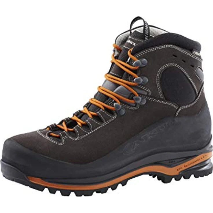 AKU Super Alp GTX, Wanderschuh mit GORE-TEX® Futter, Vibram® Sohle, anthrazit/orange, UK 10,5 - EU 45 – Bild 1