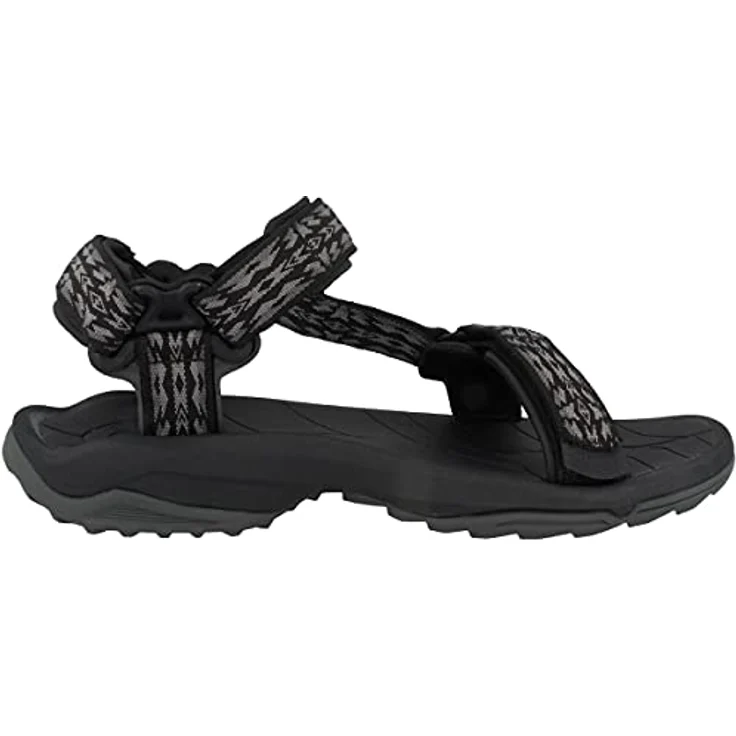 Teva Terra Fi Lite Sandale Herren, leicht mit 3 Klettverschlüssen und dämpfendem Fußbett, Rambler Black, Größe 43 – Bild 3