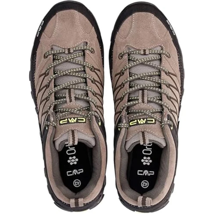 CMP Campagnolo Rigel Low, Herren Wanderschuhe, Wasserdicht, Atmungsaktiv, Griffige Sohle, Braun, Größe 45 – Bild 9