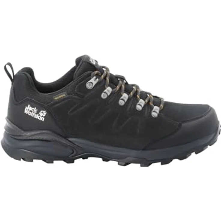 Jack Wolfskin REFUGIO TEXAPORE LOW M Wanderschuh, wasserdicht mit warmem Nässeschutz und EVA-Dämpfung – Bild 2