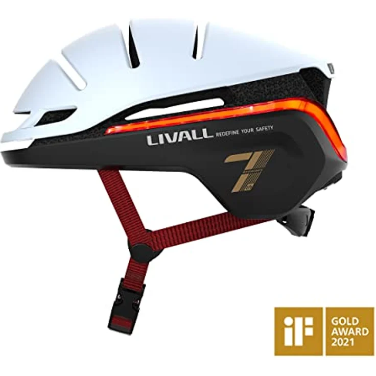 Livall EVO21 in weiß, Größe M – Bild 3