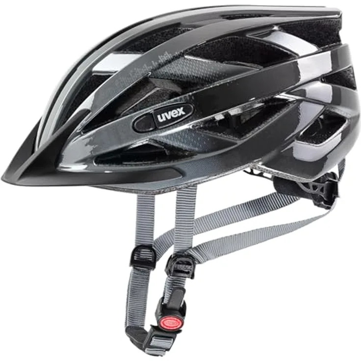 Uvex Sports Air Wing, Velohelm mit 24 Belüftungsöffnungen und Insektennetz, 52 - 57 cm
