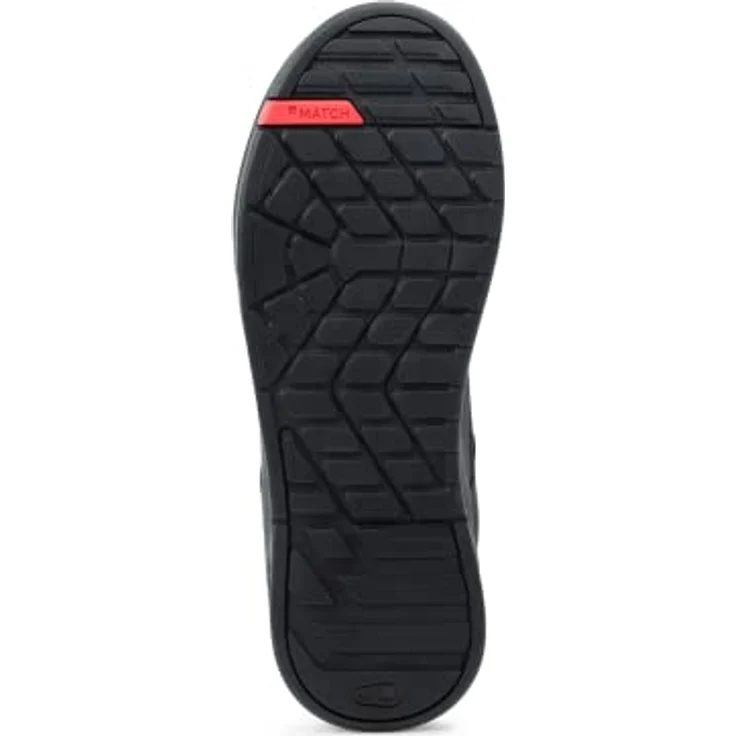 Crankbrothers Stamp Lace Schuhe, Wanderschuhe mit MC2 Gummimischung, Farbe schwarz/rot, Größe 46.5 (EU)/12.5 (US) – Bild 4