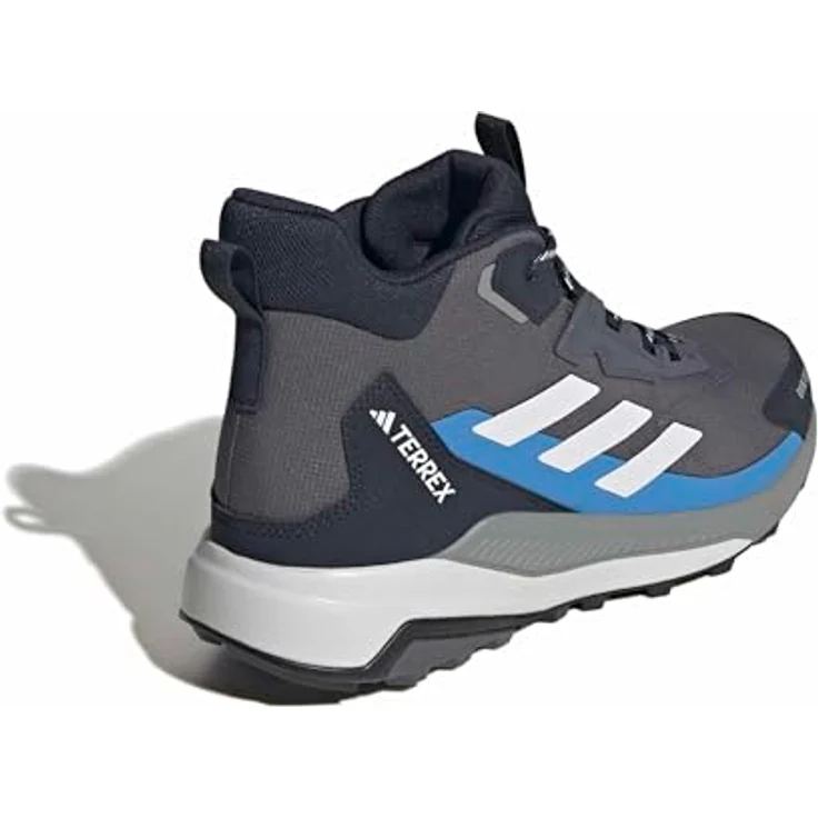 adidas Terrex Anylander Mid Rain.Rdy Wanderschuhe für Herren, wetterfest, grau-blau – Bild 6