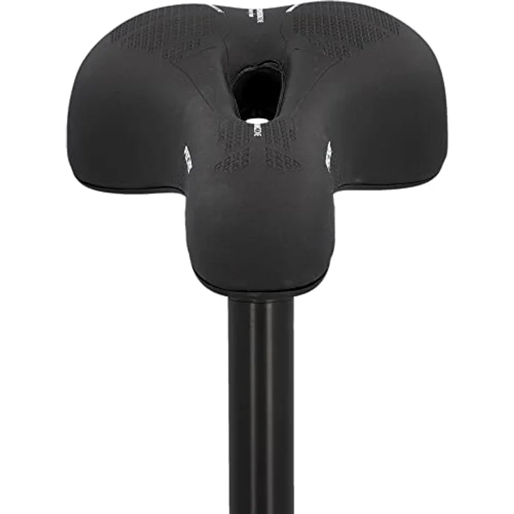 Fischer R.E.Med. Fahrradsattel, ergonomisch mit Memory-Foam-Einlage, geeignet für Trekkingräder – Bild 5
