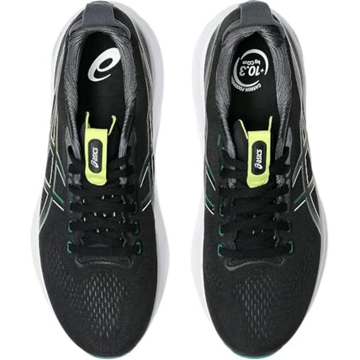 ASICS Performance Gel-Kayano 32, Herren Laufschuhe mit FF BLAST™ PLUS Foam-Mittelsohle, adaptivem 4D GUIDANCE SYSTEM™, Schwarz, Größe 41.5 – Bild 3