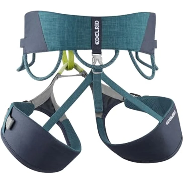EDELRID Klettergurt Jay IV, Center Fit Konstruktion, Butterfly-Shape, 5 Materialschlaufen, sailor blue, Größe M – Bild 2
