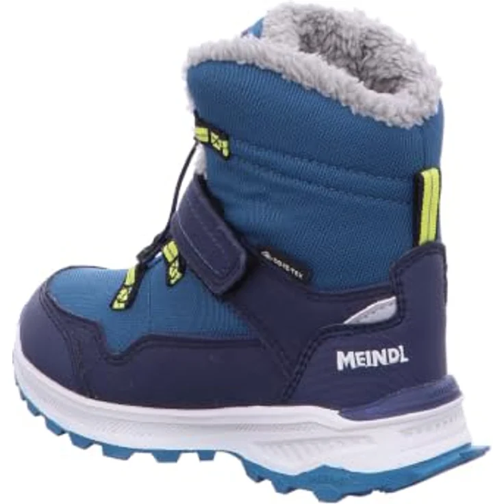 Meindl Snowstorm Junior GTX 34, Wasserdichter Wanderschuh für Kinder mit GORE-TEX-Membran, blau-petrol/marine – Bild 2