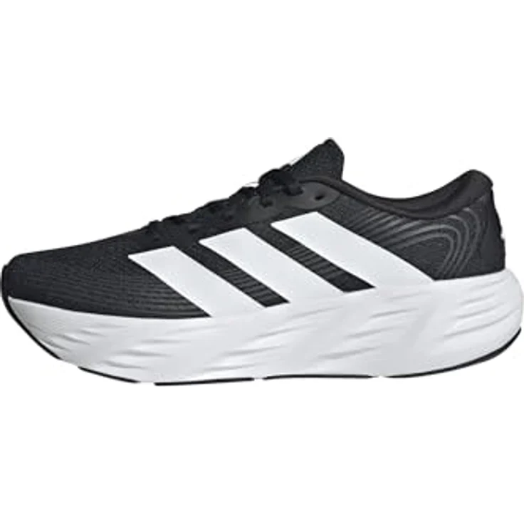 Adidas Galaxy 8, Laufschuhe für Herren, Atmungsaktives Obermaterial, Core Black/White/Carbon – Bild 1