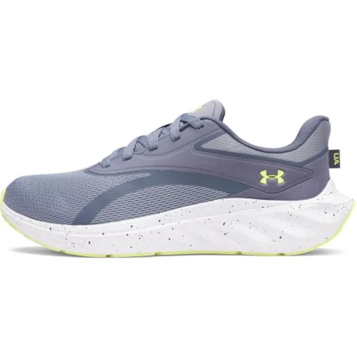 Under Armour Ua Ascend, Laufschuhe mit atmungsaktivem Mesh-Obermaterial, Charged+ Dämpfung, Größe: 9.5, Farbe: gravel – Bild 1