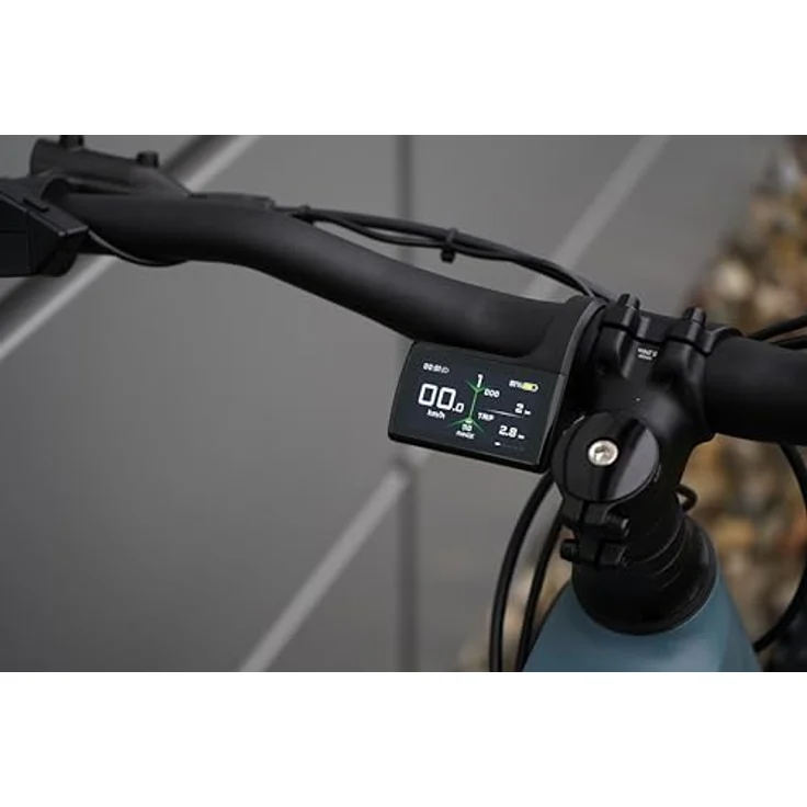 Prophete DICE 4.0 Full-Suspension E-MTB 27,5" – AEG 48V Mittelmotor 250W, bis 160 km Reichweite, Shimano Cues 10-Gang, Suntour Federgabel, Hydraulische Scheibenbremsen, MTB Memory Sattel, Grau/Schwarz – Bild 7