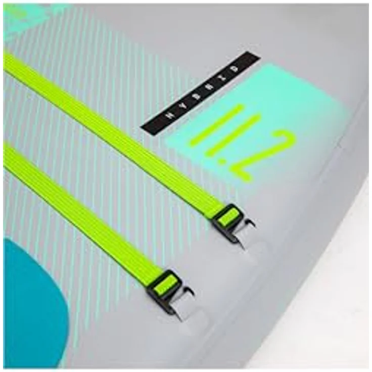 JOBE Aero Tana Hybrid SUP 11.2, Premium SUP & Kajak Board Paket, 340 x 86 cm, leicht, stabil, 20% Carbonpaddel im Lieferumfang – Bild 5