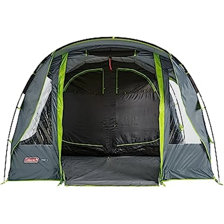 Coleman Zelt Vail 4/6, Camping-Zelt 4/6 Personen, wasserdicht WS 4.000mm, mit extra großen Schlafkabinen, Vorraum und leichtem Aufbau – Bild 2