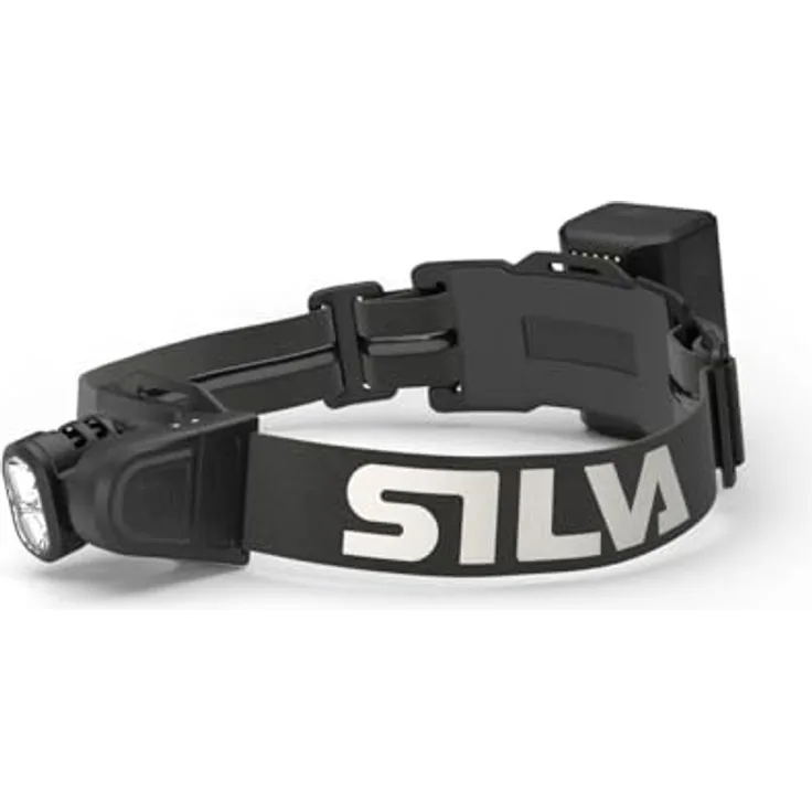Silva Free 1200 XS, Stirnlampe mit 1200 Lumen, 14.4 Wh Akku, USB-C, PX5 wasserdicht, Intelligent Light, Air-Flow-System für Laufen und Outdoor