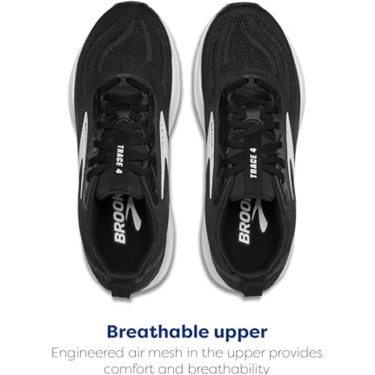Brooks Trace 4 Laufsportschuhe Damen, Atmungsaktives Textilobermaterial, Minimale Dämpfung für natürliches Laufgefühl, Ideal für Straßen und Waldwege – Bild 4