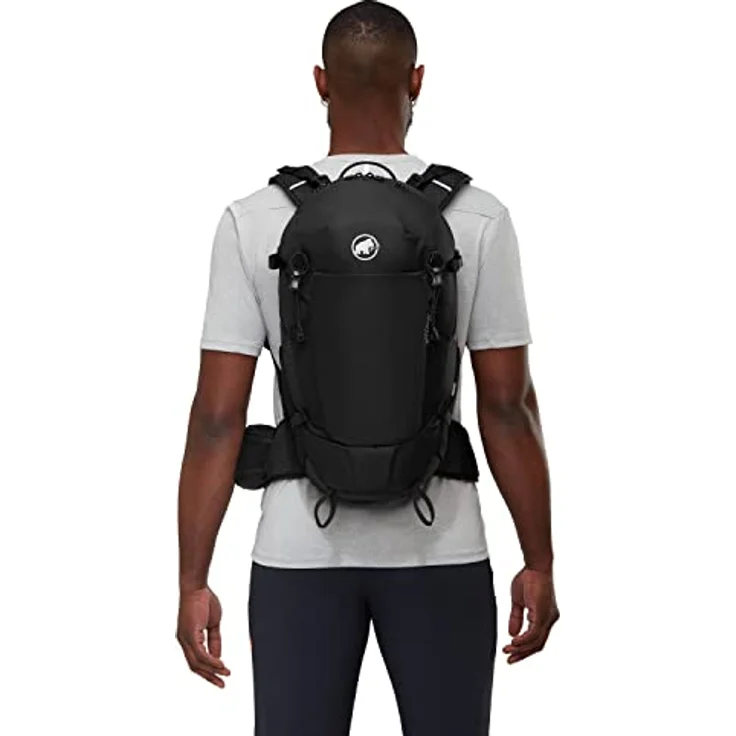 Mammut Lithium 25, Outdoor Rucksack für Damen und Herren, 25l, atmungsaktiv mit Brustgurt und Rückenbelüftung, Black (Schwarz) – Bild 6