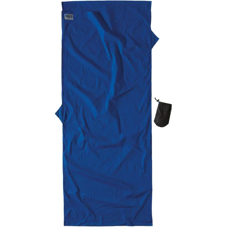 Cocoon Leicht-Reiseschlafsack 220 cm, atmungsaktive Baumwolle für Hotels und Jugendherbergen