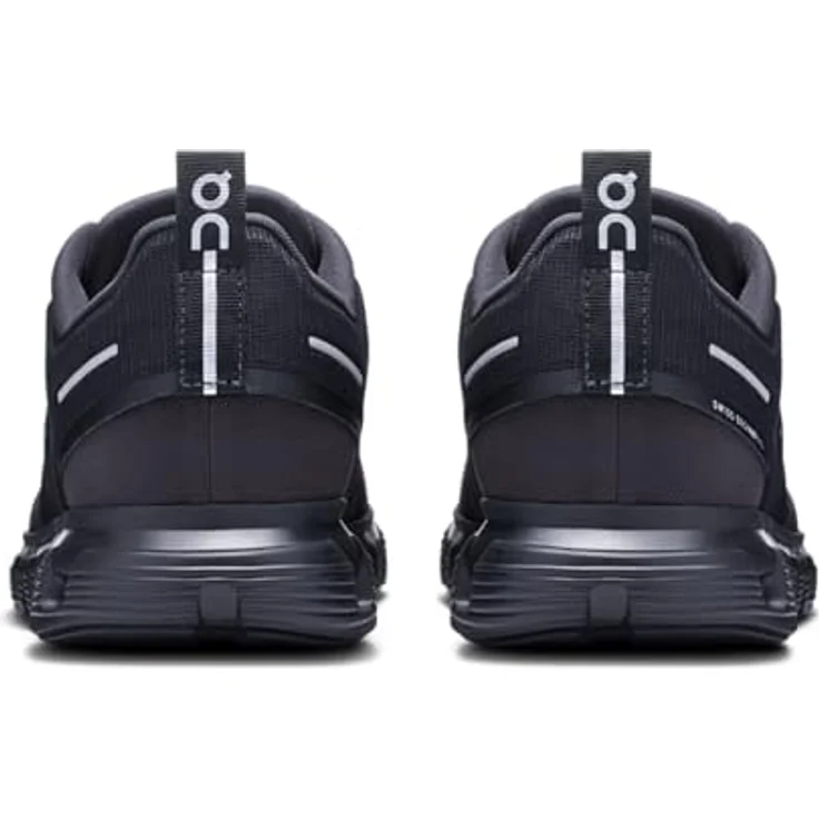 ON Running Cloud 6 WP Waterproof, Herren Sneakers Schuhe mit hervorragender Dämpfung und Aufprallschutz, schwarz, EU 44 US 10 – Bild 5