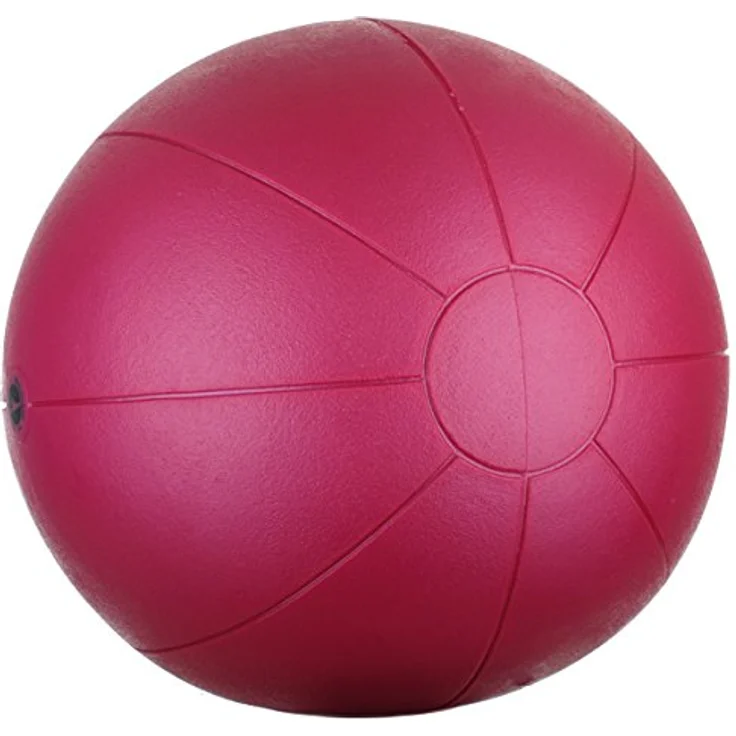 Togu Medizinball 5,0 Kg Rot, Latexfrei für Kräftigungs- und Koordinationsübungen – Bild 1