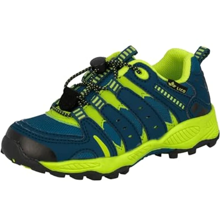 Lico Fremont Jungen Trekking Schuhe, Nylon, petrol, Textilfutter, auswechselbare Textil Einlegesohle – Bild 1