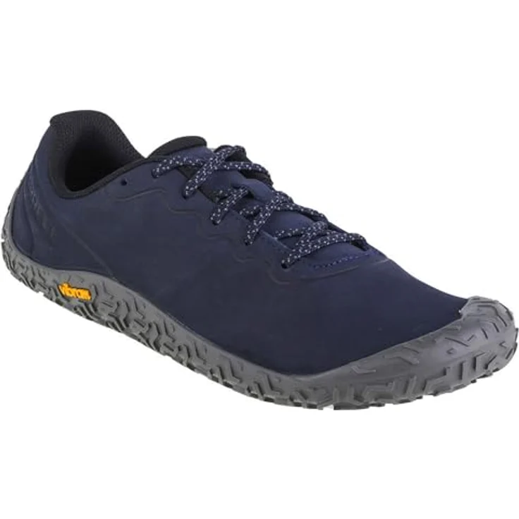 Merrell Vapor Glove 6 LTR, Herren Laufschuhe mit Vibram Ecostep Sohle, blau – Bild 2
