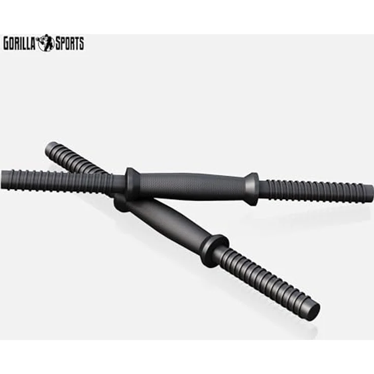 GYRONETICS® Kurzhantelset 30kg - 2er Set, Gewichte 8x2,5kg / 4x1,25kg / 4x0,75kg, mit 4 Sternverschlüssen, 25mm, Griff gerändelt, rutschfest, Kunststoff - Kurzhanteln, Hantelset, Kurzhantel Set – Bild 5