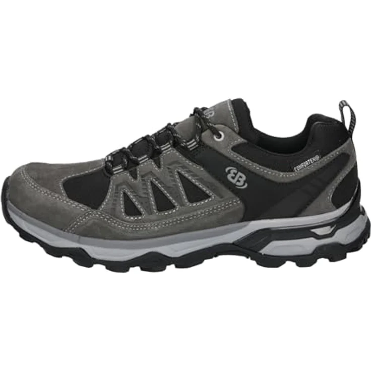 Brütting Outdoorschuh Mount Andrus 45, robuster Wanderschuh aus Veloursleder mit Comfortex-Klimamembrane, schwarz – Bild 2