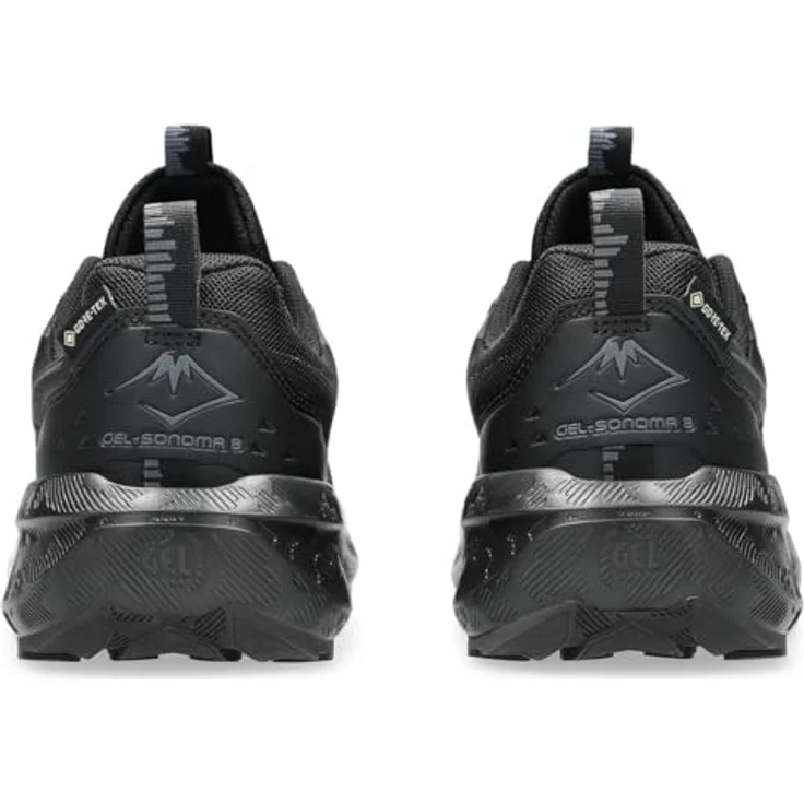 ASICS Performance GEL-SONOMA 8 GTX Lady, Damen Laufschuhe, wasserdicht mit Gore-Tex und Gel-Technologie, Schwarz (37) – Bild 6