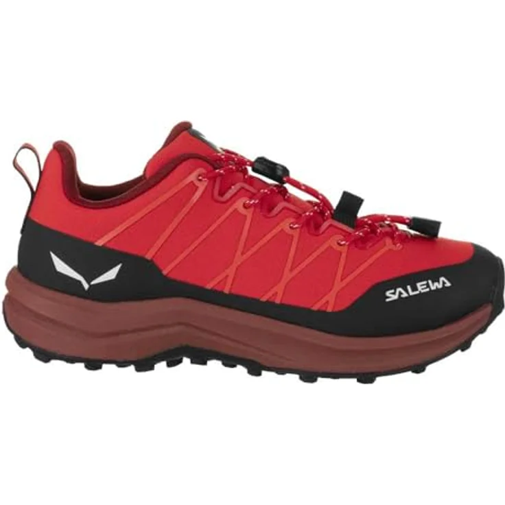 Salewa Wildfire 2 K, Outdoorschuh für Kinder mit Pomoca-Aussensohle, Farbe: 1507 Flame, Größe: 37 – Bild 3