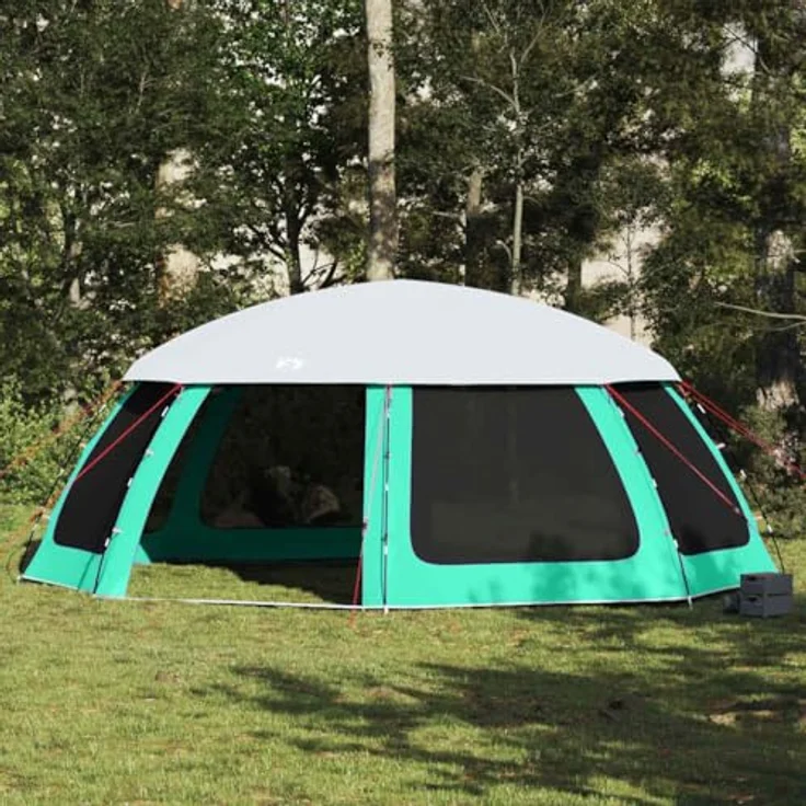 vidaXL Matana Zelt, wasserdicht mit PU-Beschichtung, leicht und tragbar, für Camping und Outdoor-Aktivitäten – Bild 2