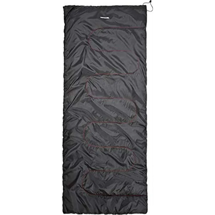 Trespass Schlafsack 180 cm, Komfortbereich +0°C bis +13°C, -3°C bis +22°C Temperaturgrenze, Zwei-Wege-Reißverschluss