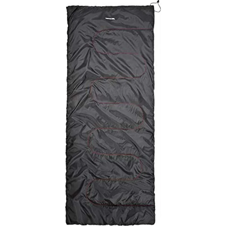 Trespass Schlafsack 180 cm, Komfortbereich +0°C bis +13°C, -3°C bis +22°C Temperaturgrenze, Zwei-Wege-Reißverschluss – Bild 1