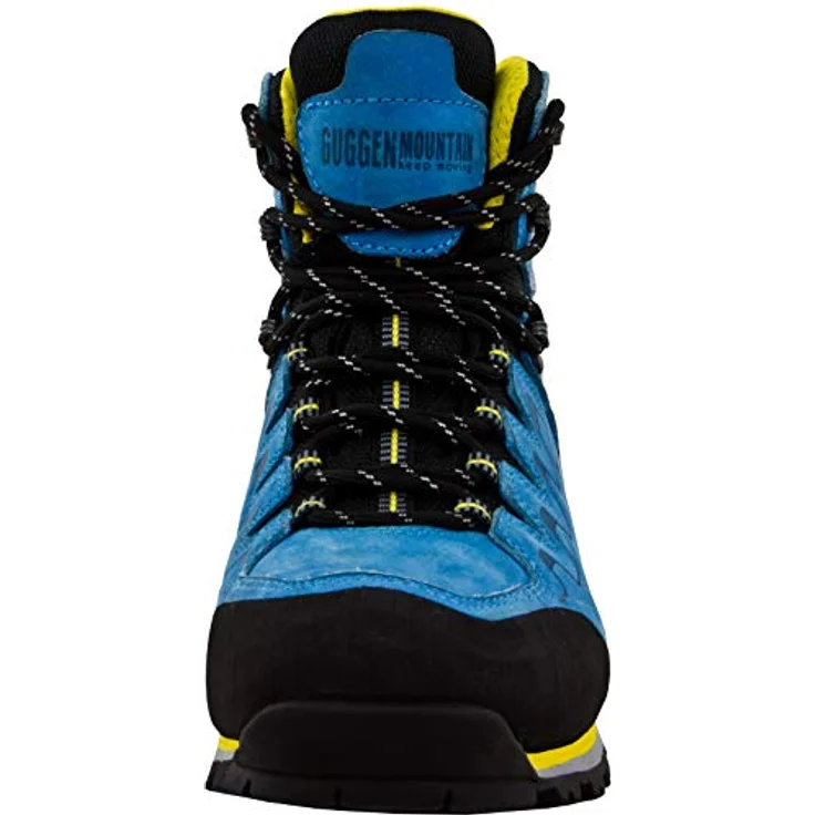 GUGGEN Mountain PM025 Damen Wanderstiefel, Wasserdichte Membrane, Verstärkte Schuhspitze, Blau – Bild 4