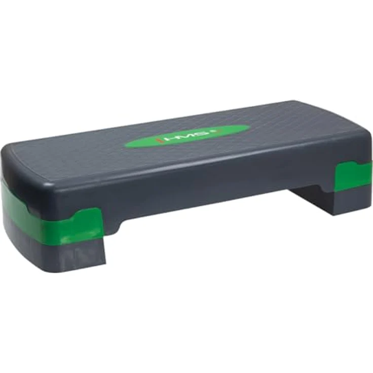 HMS AS003 Stepper Aerobic Steppbrett höhenverstellbar, Fitnessgerät für Heimtraining, 67x27cm, 2 Stufen, max. Nutzergewicht 200 kg – Bild 2