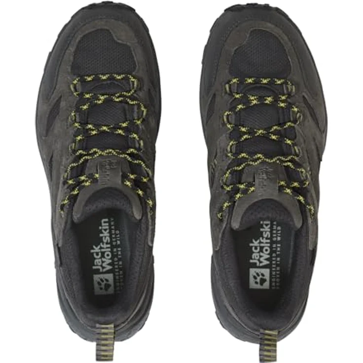 Jack Wolfskin Vojo Tour Texapore Low M, Herren Wanderschuhe, wasserdicht, Grau, Größe 46 – Bild 3