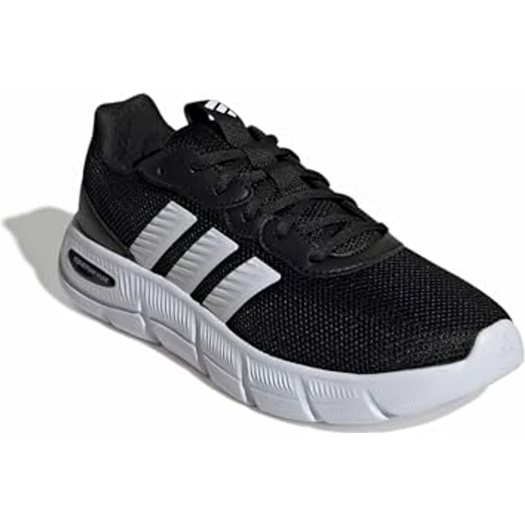 Adidas Cloudfoam Flex Laces, Laufschuhe für Damen mit optimaler Dämpfung und flexiblem Komfort, hellgrau – Bild 3