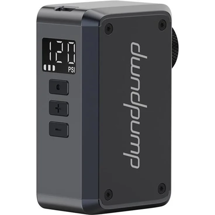 Cycplus AS230 PRO DP5 PRO Mini Bike Pump, kompakte Handpumpe mit digitalem Display, 120 PSI, USB-C Schnellladung, für Presta und Schrader Ventile
