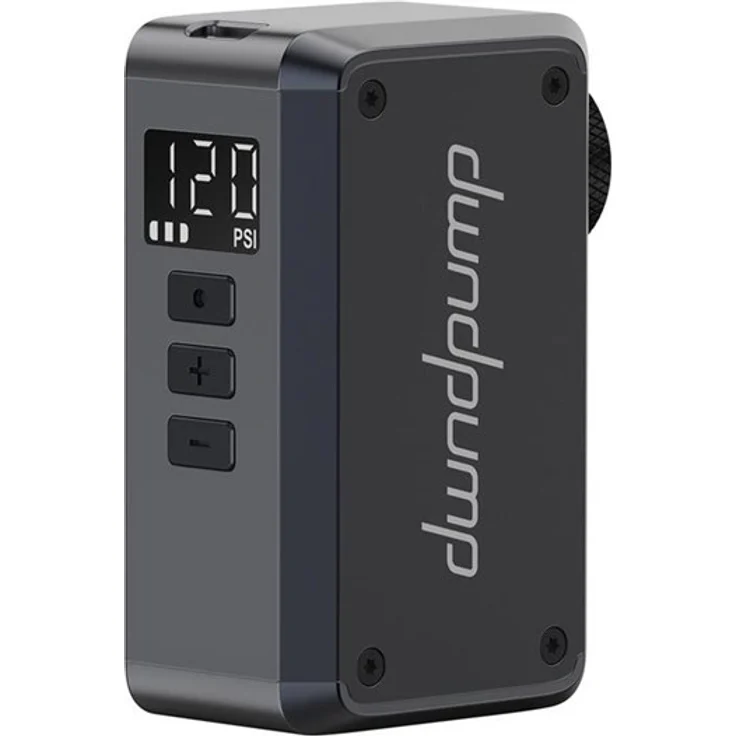 Cycplus AS230 PRO DP5 PRO Mini Bike Pump, kompakte Handpumpe mit digitalem Display, 120 PSI, USB-C Schnellladung, für Presta und Schrader Ventile