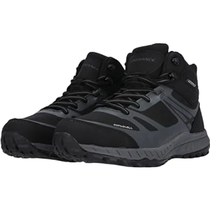 ENDURANCE Stiefel Wakon, Wanderschuhe mit Anti-Rutsch-Sohle und Dry-Base Waterproof Membrane, schwarz, Größe 38 – Bild 4