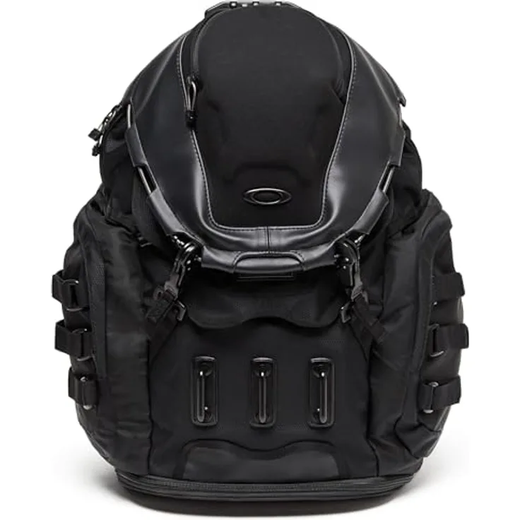 Oakley Herren Rucksack Kitchen Sink, vielseitiger Wanderrucksack mit gepolstertem Laptopfach für 43,2 cm (17 Zoll), Schwarz (Stealth Black)