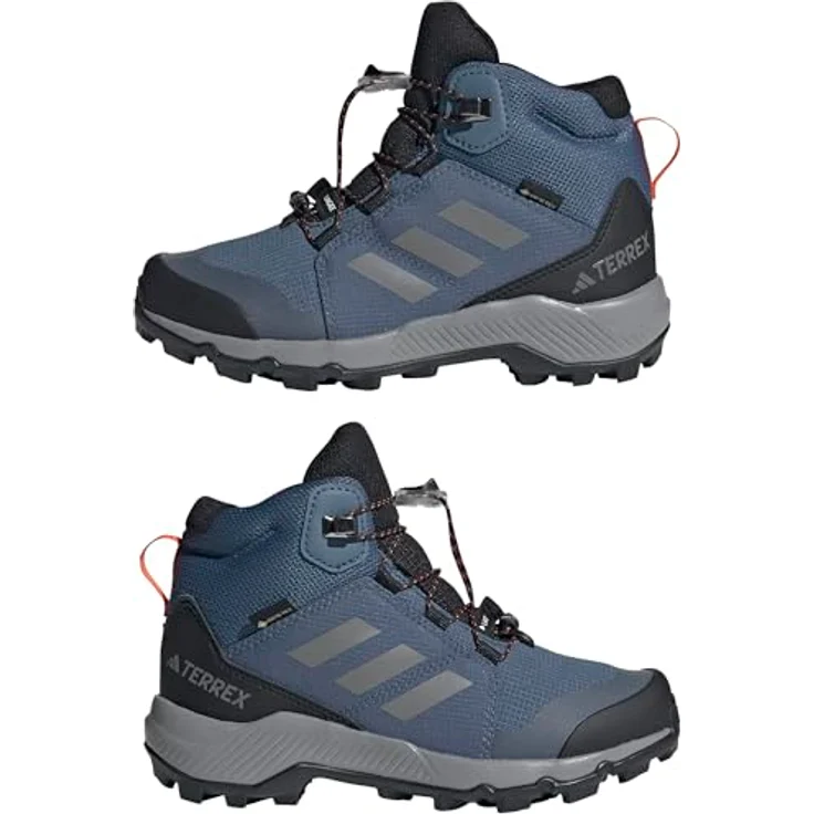 adidas TERREX MID GORE-TEX Wanderschuh wasserdicht, atmungsaktiv, mit Traxion Gummiaußensohle und Speed-Lacing System – Bild 6