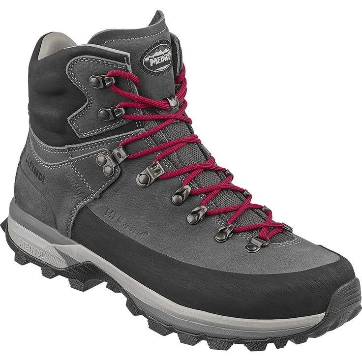 Meindl La Gomera MFS, Herren Wanderschuhe aus Nubukleder, grau, mit Vibram-Sohle und AIR-ACTIVE-Fussbett – Bild 1