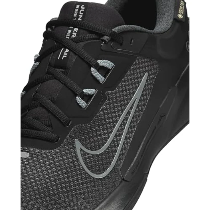Nike Junipertrail 2 Gore Herren Laufschuhe, wasserdicht mit GORE-TEX, schwarze Farbe, Größe 11 – Bild 2