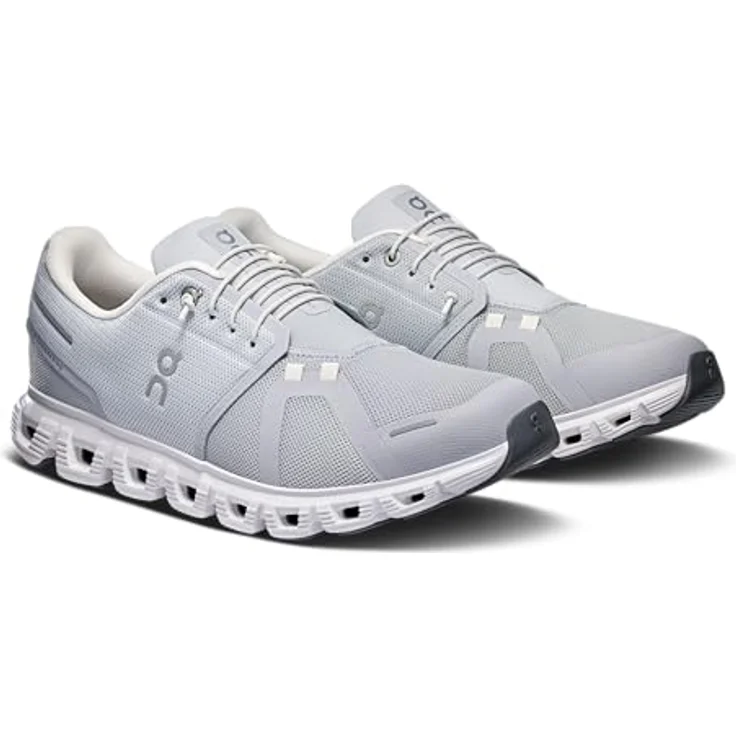ON Running Cloud 6, Herren Sneakers mit Trittsicherer Sohle, Glacier-White, EU 47.5 US 12.5 – Bild 7