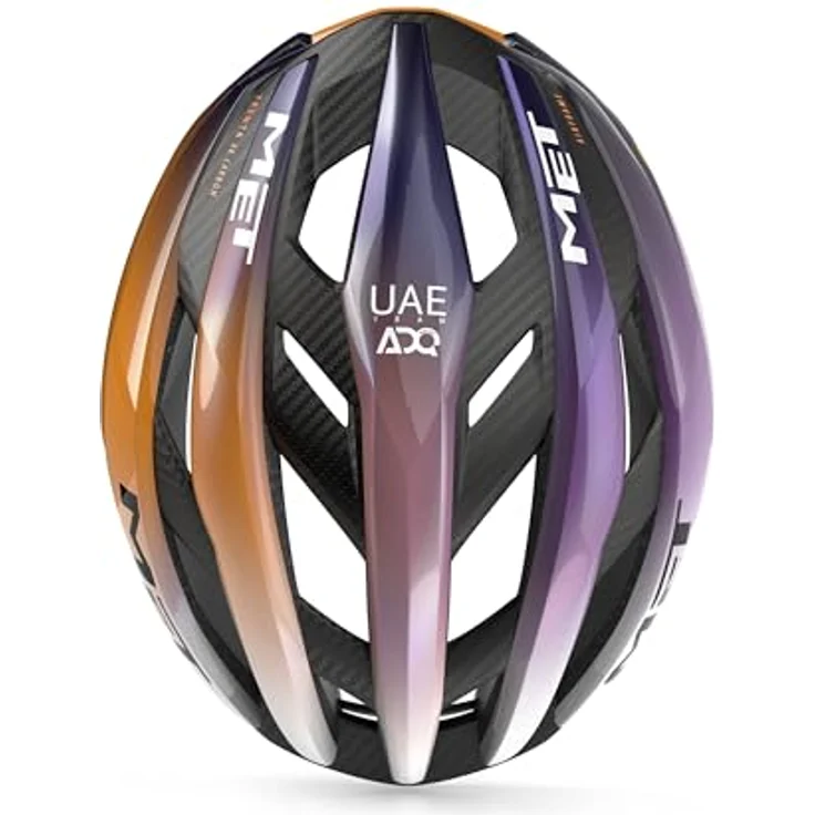 MET Helm TRENTA 3K CARBON, Limited Edition UAE Team ADQ, hervorragend belüftet, Größe 56/58 – Bild 2