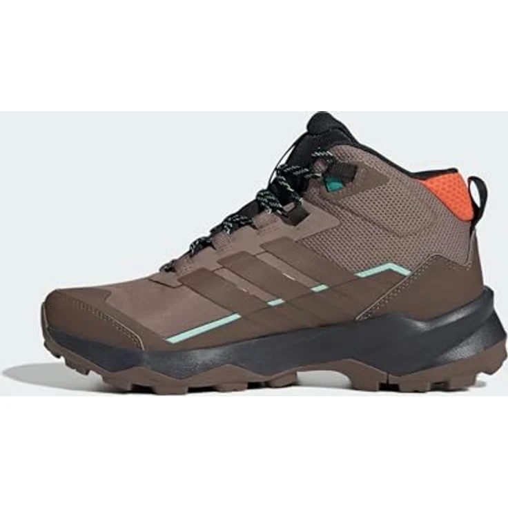 Adidas Terrex Skychaser AX5 Mid GTX Wanderstiefel, wasserdicht und atmungsaktiv, Trace Brown/Earth Strata/Semi Impact Orange, Größe 38 – Bild 3