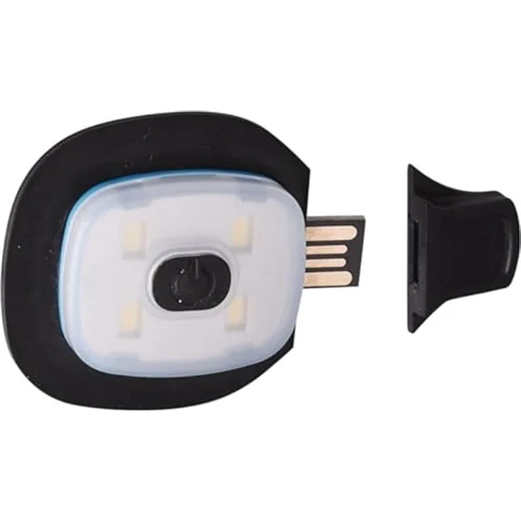 SIXTOL LED Ersatzlicht für Mütze oder Stirnband, 4x45lm, 3 Lichtmodi, USB-Aufladung, 20g
