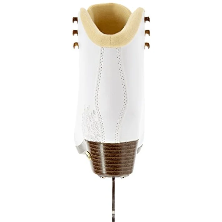 HEAD Eiskunstlauf Schlittschuhe Amber I Damen mit Edelstahlkufe und Schneeflocken-Design, ideal für Einsteigerinnen - Weiß – Bild 3
