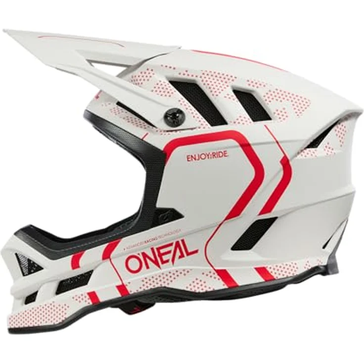 O'Neal Helm BLADE STRIKE, Mountainbike-Helm schwarz/rot mit optimaler Belüftung und Fidlock Magnetverschluss, Größe L (59/60 cm) – Bild 3
